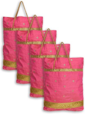 KUBER INDUSTRIES Women Pink Handbag(Pack of: 4)