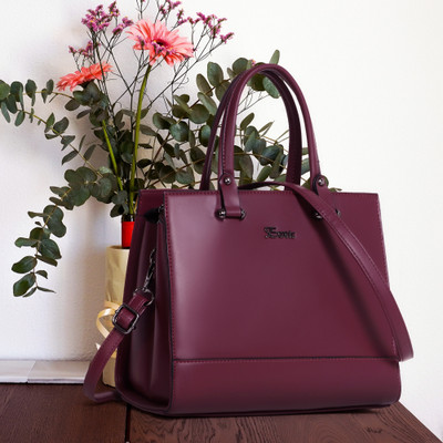 Exotic Women Maroon Handbag