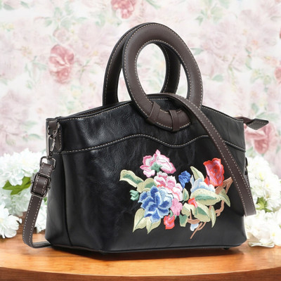 Exotic Premium Women Black Sling Bag