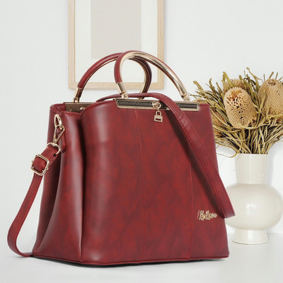 Redsea Women Maroon Hand-held Bag
