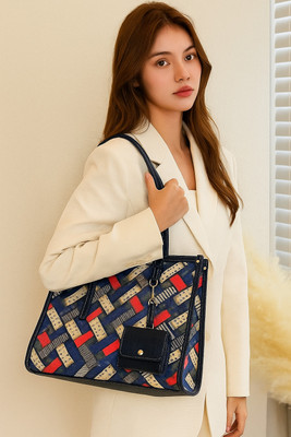 s.p. pearls Women Multicolor Tote