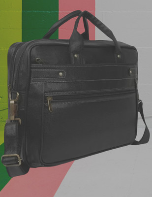 house of common Men & Women Black Messenger Bag