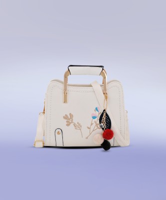 Mark & Keith Women White Hand-held Bag