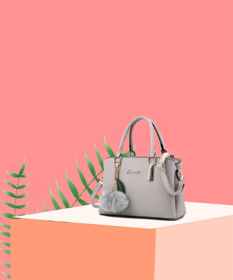 Dowet Women Grey Hand-held Bag