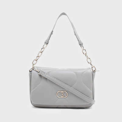 CUCKOOS LONDON Women Grey Shoulder Bag
