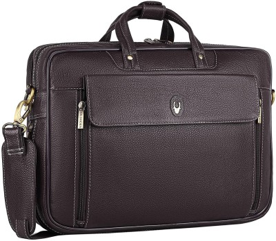 WILDHORN Men Brown Messenger Bag