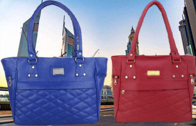 house of common Women Multicolor Hand-held Bag(Pack of: 2)