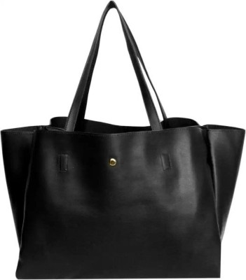 JAPKAUR Women Black Tote