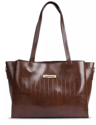 TrendCraft Women Brown Shoulder Bag