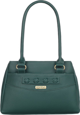 FOSTELO Women Green Shoulder Bag
