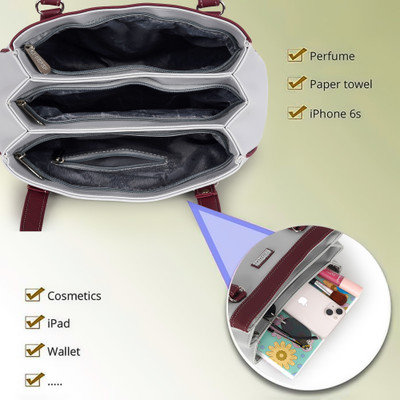 Snappy Women Grey, Green Shoulder Bag