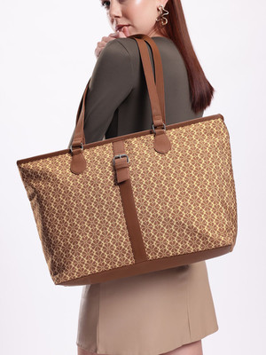 Mast & Harbour Women Brown Tote