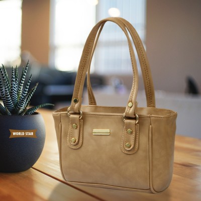 Worldstar Women Khaki Handbag