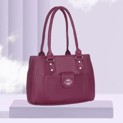 Floto Women Maroon Shoulder Bag