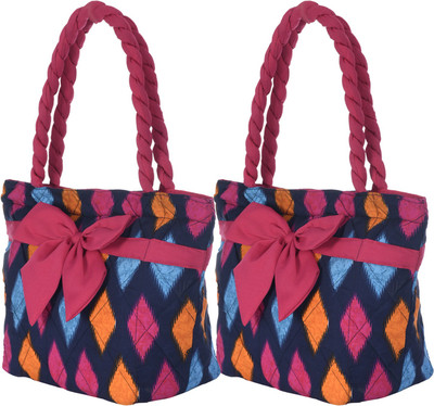 KUBER INDUSTRIES Women Multicolor Handbag(Pack of: 2)