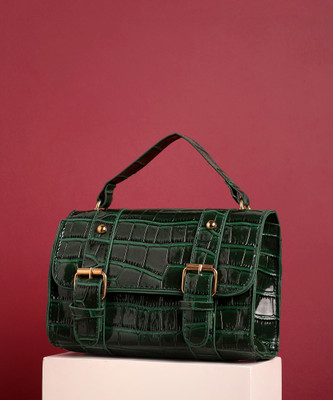 Haute Sauce Women Green Handbag
