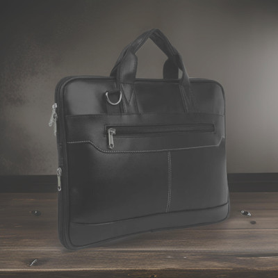 house of common Men & Women Black Messenger Bag
