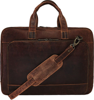 MANDAVA Men Brown Messenger Bag