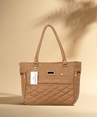 SassyNslaying Women Beige Hand-held Bag