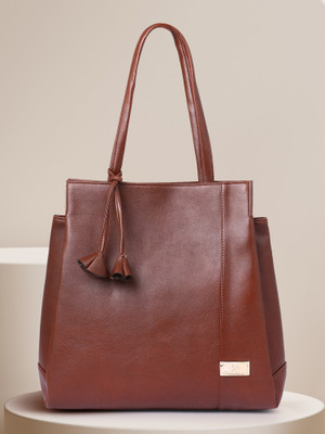 Speed x fashion Women Tan Hand-held Bag