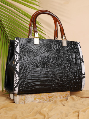 ZEVORA Women Black Hand-held Bag