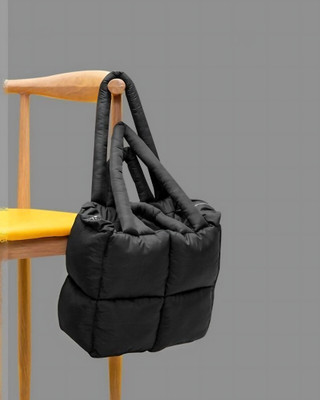 Cavora Men & Women Black Tote
