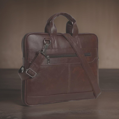 Shivra Men & Women Brown Messenger Bag