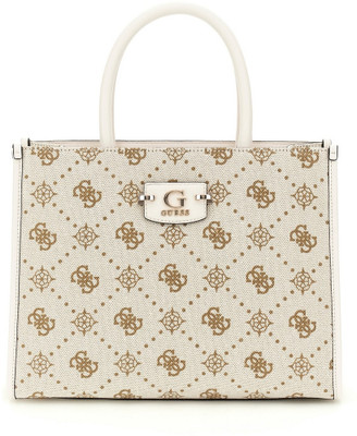 GUESS Women White Tote
