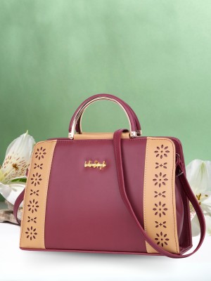 LIKE STYLE Women Maroon Hand-held Bag