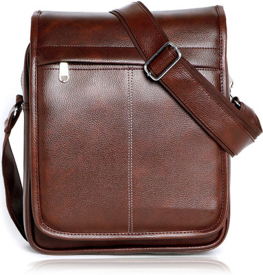 ZipCraze Men & Women Brown Messenger Bag