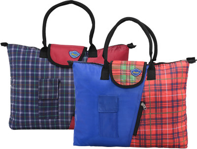 KUBER INDUSTRIES Women Blue, Grey Messenger Bag(Pack of: 2)