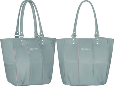 semiize Women Green, Green Shoulder Bag(Pack of: 2)