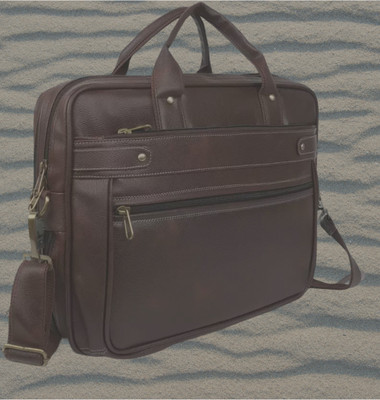 house of common Men & Women Brown Messenger Bag