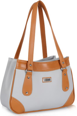 MILLION MOUNT Women Grey, Tan Shoulder Bag