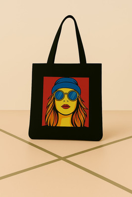 CreativeVibes_cv Women Black Tote