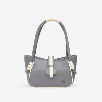 Cara Women Grey Handbag