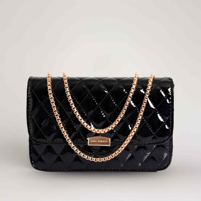 LINO PERROS Women Black Shoulder Bag