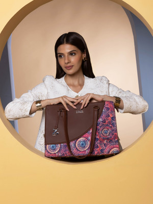 ZOUK Women Pink Tote