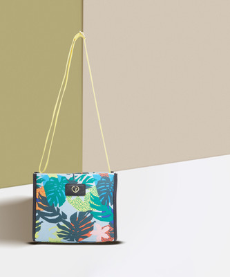 Caprese Women Grey Sling Bag