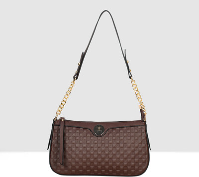 ESBEDA Women Brown Shoulder Bag