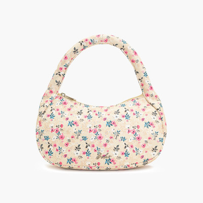 Boho Girl Women Beige Hand-held Bag