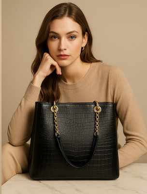 JAISOM Women Black Shoulder Bag