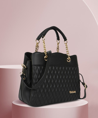 Eveda Women Black Handbag