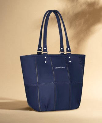 semiize Women Blue Shoulder Bag