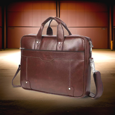 house of common Men & Women Brown Messenger Bag