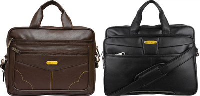 Blowzy Men & Women Brown, Black Messenger Bag