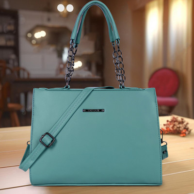 Lady Quinton Women Green Handbag
