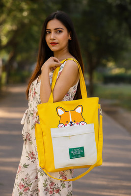 KeepCart Women Yellow Tote