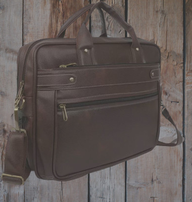 JairaJ Men & Women Brown Messenger Bag