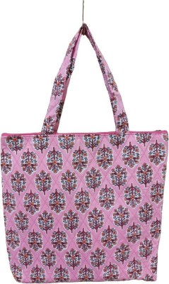 Tithi Creations Women Pink Tote(Pack of: 2)